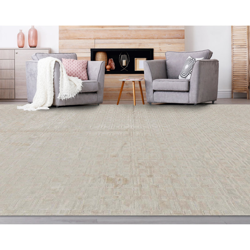Area Rug in Beige