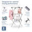 Metal Foldable Accordion Drying Rack