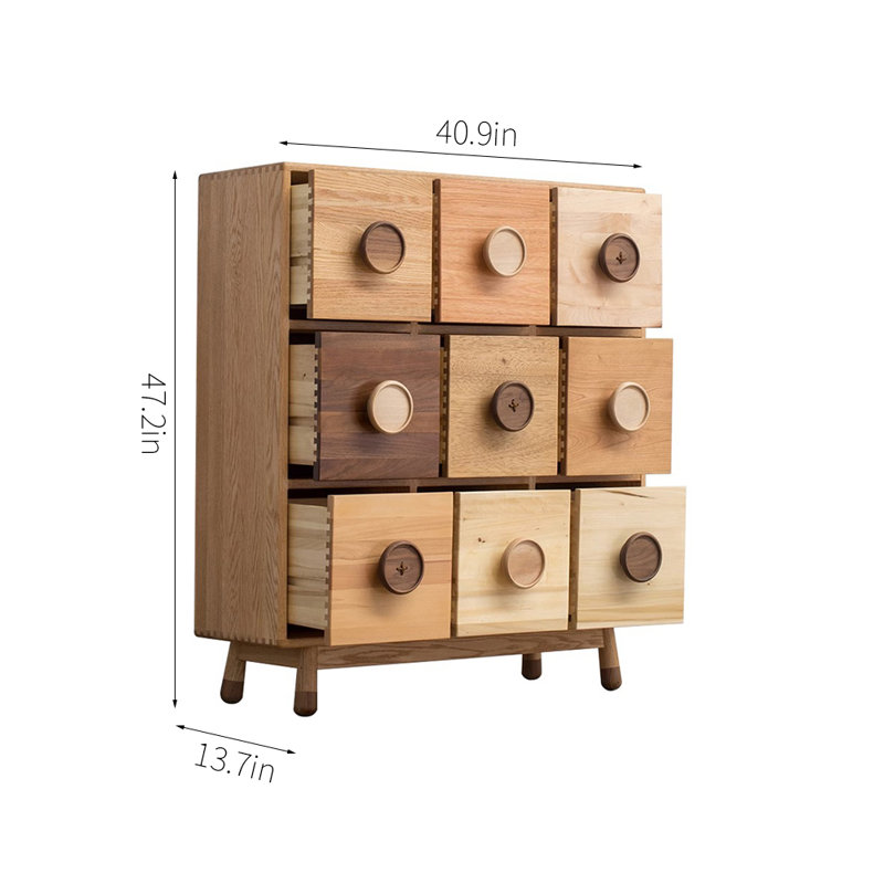 Jerins Solid Wood Accent Chest
