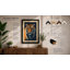 Tiger in Night Japandi - Framed Print-503168480-503168486