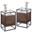 Ensemble de table de chevet 2 tiroirs Cheznie-1094480539
