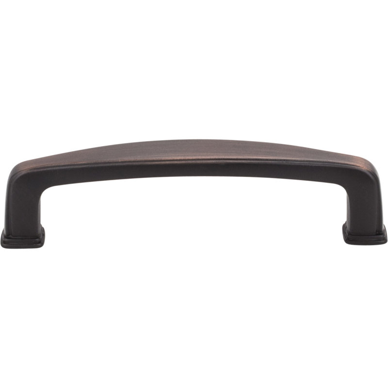 Milan I Bar Pull, 3 3/4", Brushed Oil Rubbed Bronze