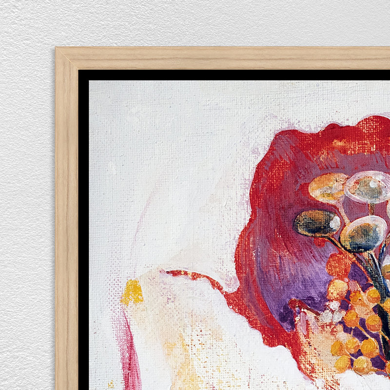 Nectar Painting by Alexander NikAnpour, Image Brush Gel, 25.75'' H x 25.75'' W