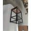 Tabouret de comptoir Parker brun / noir