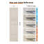 Tapis lavable à rayures rétro antidérapant (beige)-471381059-490636258