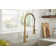 Parma Pre-Rinse Single Handle Spring Pull-Down Kitchen Faucet