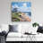 Sea view - 32"x32" art on canvas