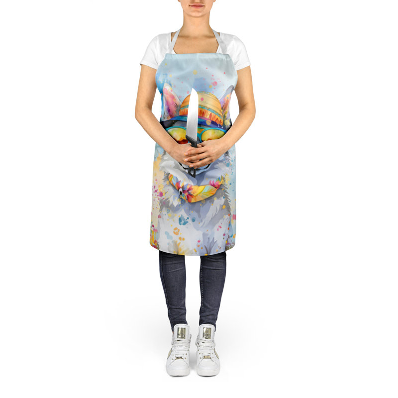 No Pattern Bib Apron