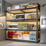 20"D X 40"W Shelving Unit Loads 2000Lbs, Heavy Duty Garage Shelving,  Adjustable Metal Storage Shelves