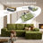 Modern L-Shaped Sectional Sofa with Chaise,Compressed Sofa With Shiny Silver Thread Fabric,No Installation Required-117448922-117448925