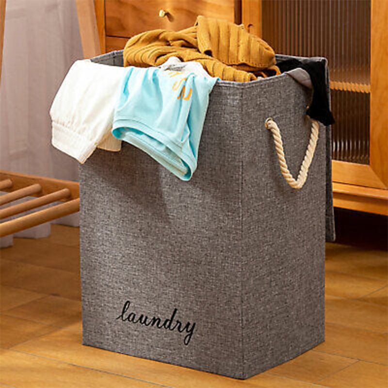 Laundry Basket/Bin Fabric Laundry Bag with Handles