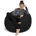 Black Microfiber/Microsuede