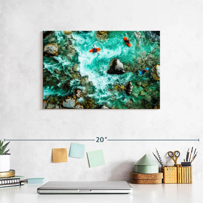 Sireci Soca River Kayaking, 8" H x 12" W