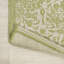 Tapis d'intérieur / extérieur vert / crème à motif floral bohémien Demians-1761619029