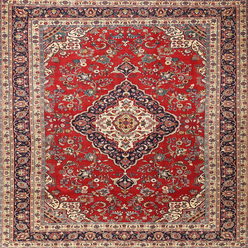 Sumaiyah Oriental Indoor Rug, Square 4'