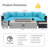 6 - Person Outdoor Seating Group with Cushions and Fire Pit Table-1478393685