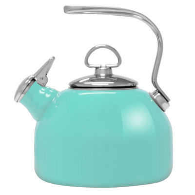 Chantal Classic 1.8 Quarts Stainless Steel Whistling Stovetop Tea Kettle