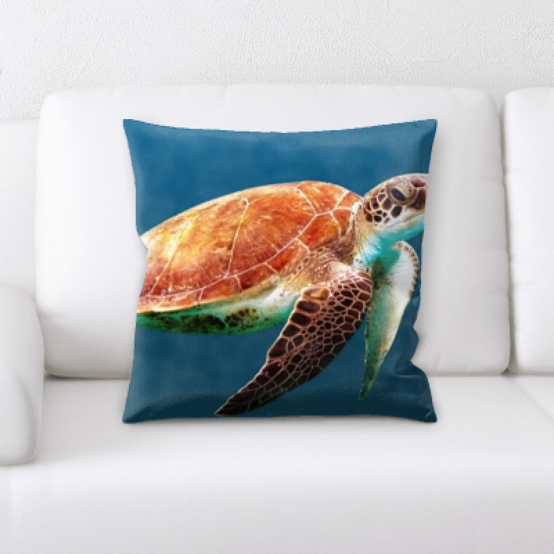 Microsuede Reversible Throw Pillow