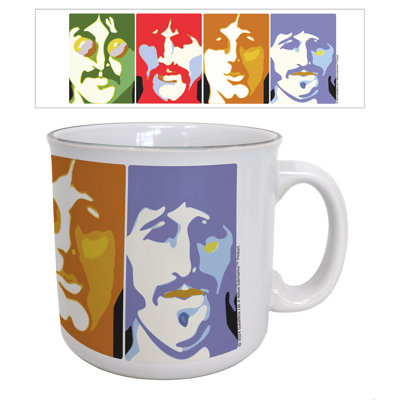 The Beatles - Grande tasse à roulettes pour camping-car 20 oz.