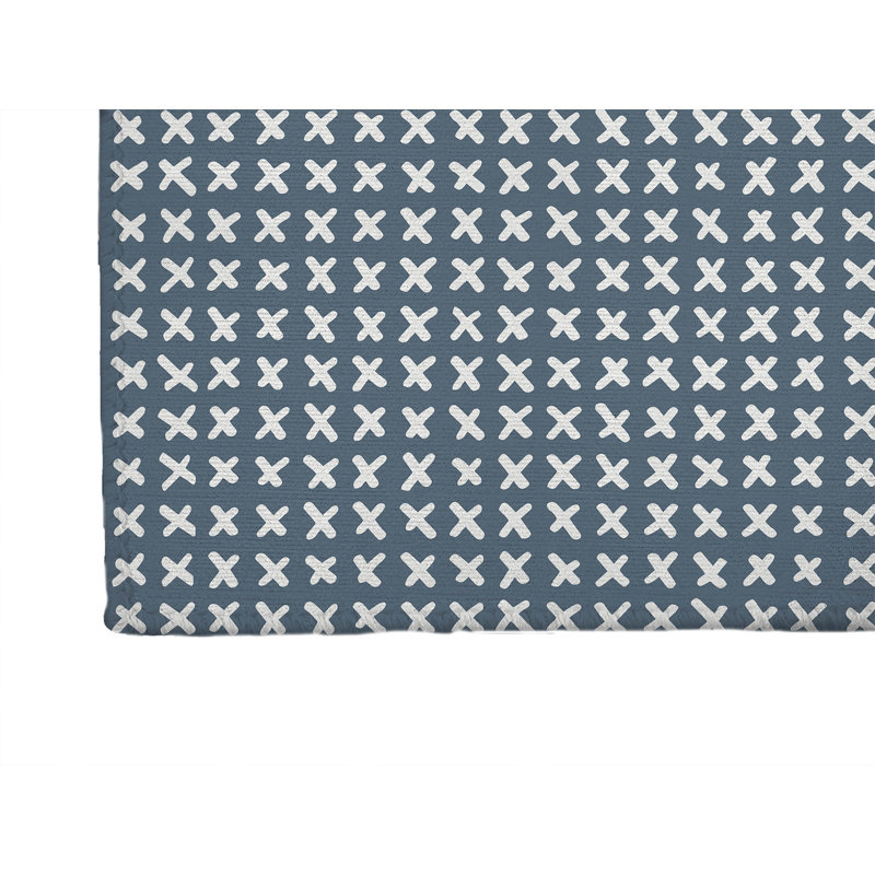 Cross Kids Play Mat, Chimichurri/Green, Rectangle 48" x 72"