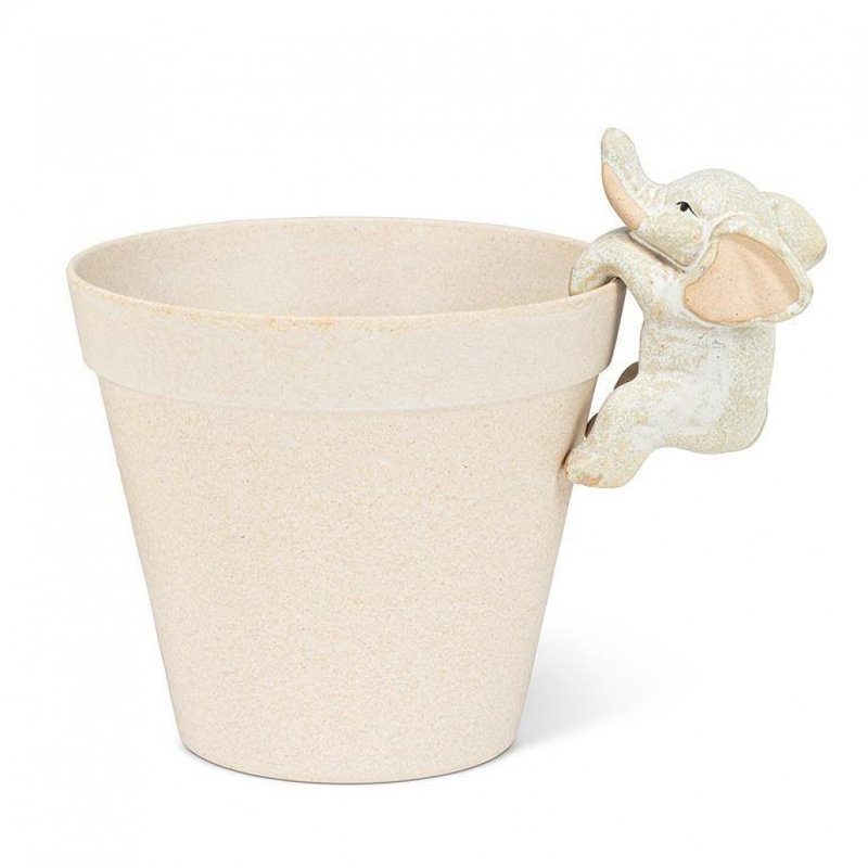 Climbing Elephant Pot Hanger Decoration