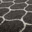 Myshaggy Collection Rugs Trellis Design in Dark Grey-1673984842