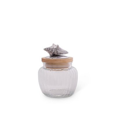Sea And Shore Glass Jar