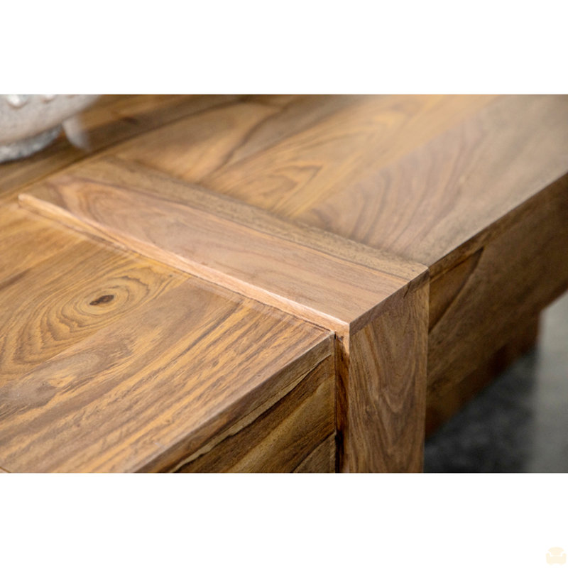 Table basse carrée en bois