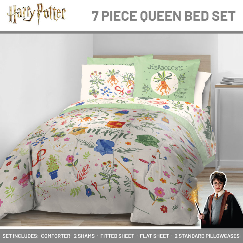 Ensemble de grand lit Harry Potter, Grand édredon et 6 pièces supplémentaires