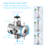 Children's Handheld Shower Head，kids Showerhead With Hose & Diverter, Froggie-122851355-122851363-122851356