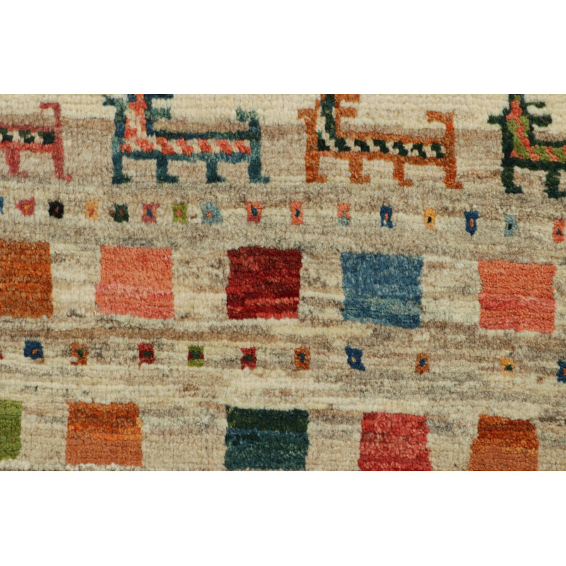 One-of-a-Kind 2'8" x 4'11" Hand Knotted Area Rug