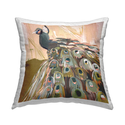 Abstract Outdoor Throw Pillow