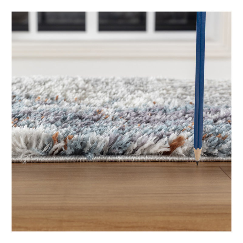 Tapis à poils longs L_SGG L10, Rectangle 5 pi 3 po x 7 pi