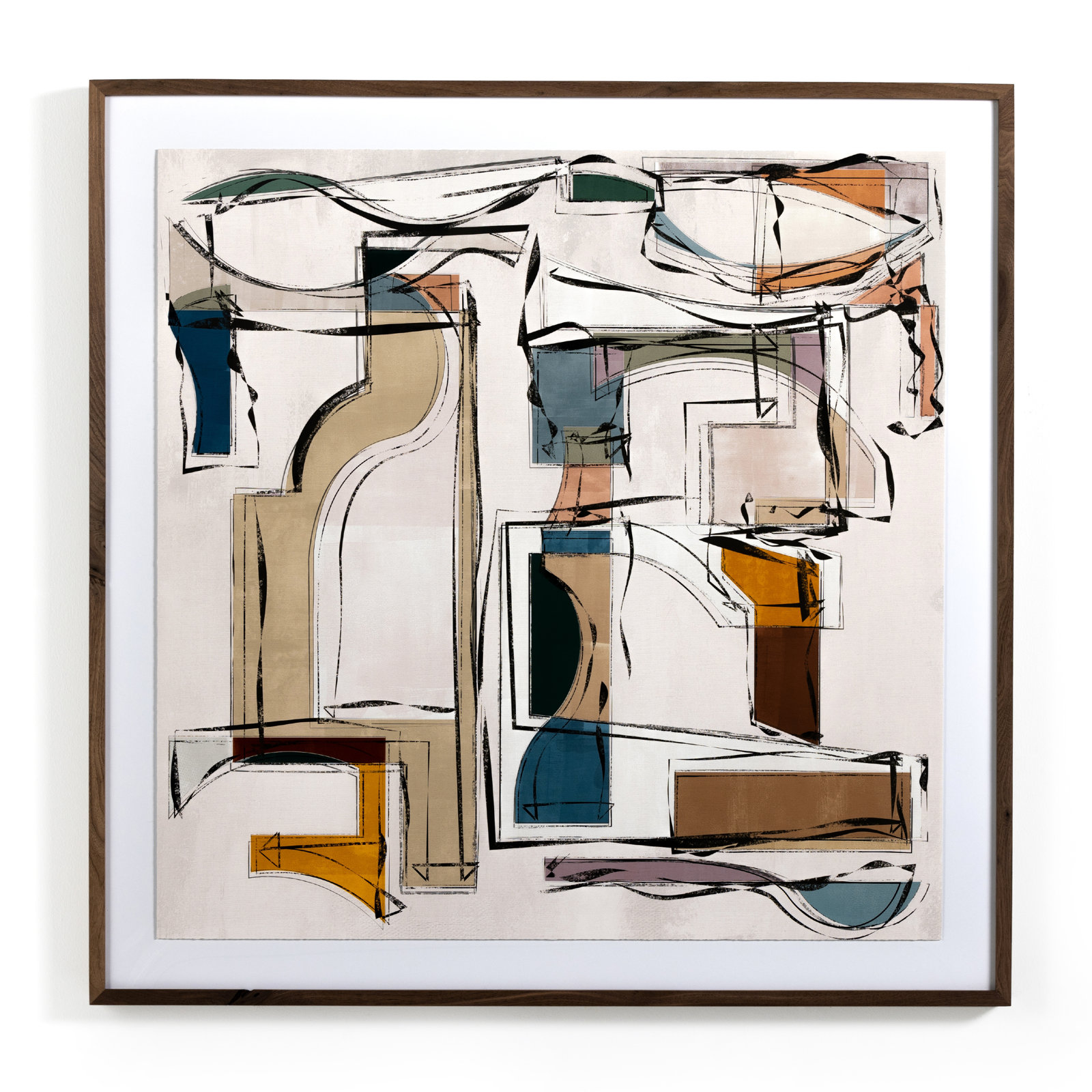 Boyd "Midst III" Print by Coup D'Esprit, 48" H x 48" W x 2.5" D