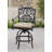 Byrge 5-Piece Patio Counter Height Bar Set with Cushions and 26 x 52" Rectangular Bar Table