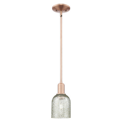 Arcadia - Caledonia - 1 Light 5" Stem Hung Mini Pendant