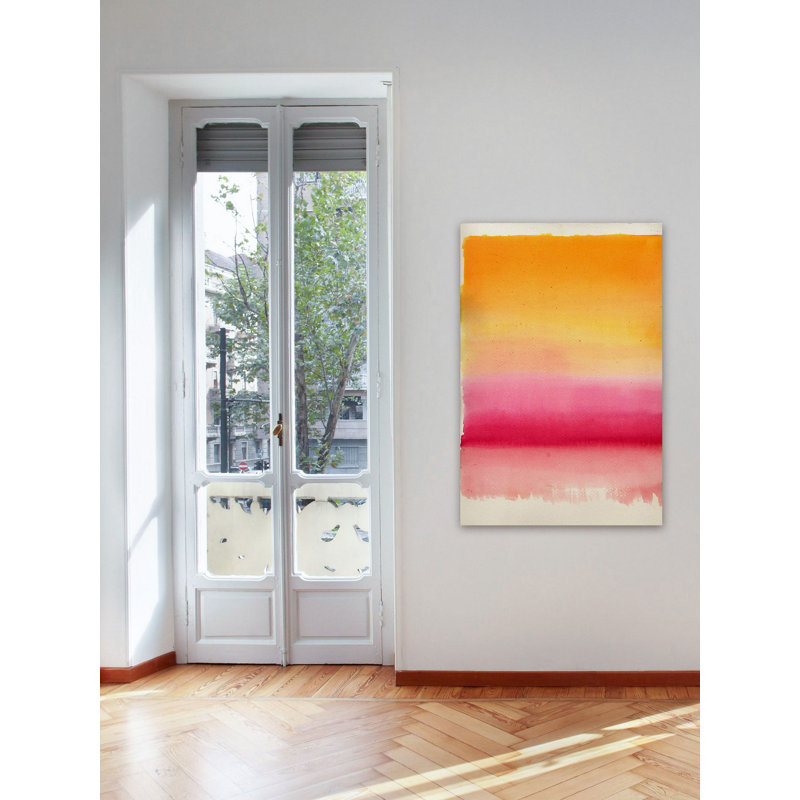 «Brightly Layered», reproduction sur toile tendue, H 36 po x l 24 po x P 1,5 po