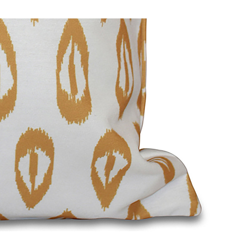 Housse et insert de coussin Happy Hippy, H 18 po x l 18 po, Or