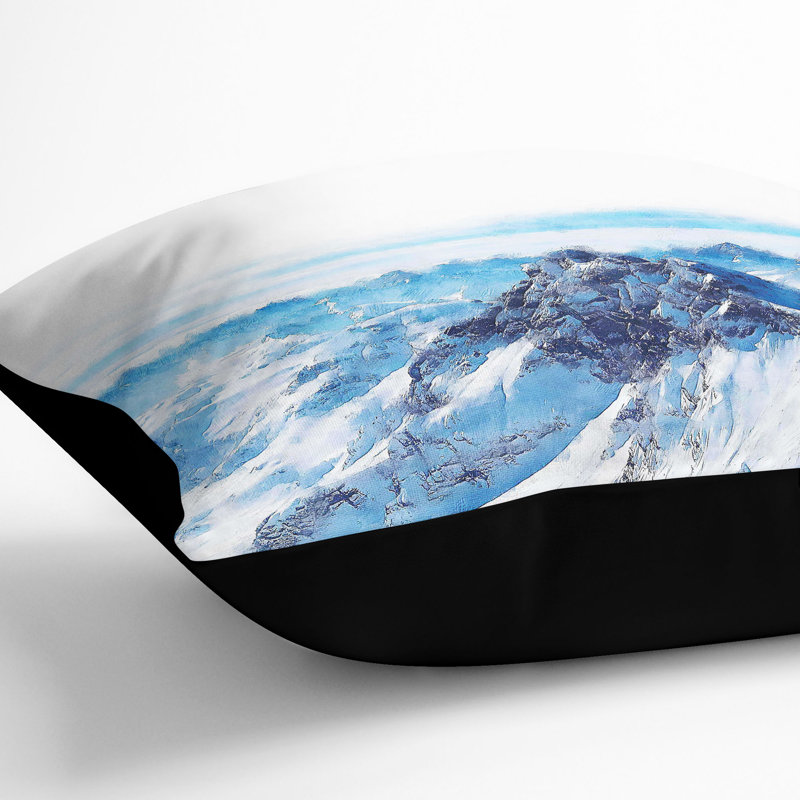 Square Throw Cushion, Black, 40cm H x 40cm W x 15cm D