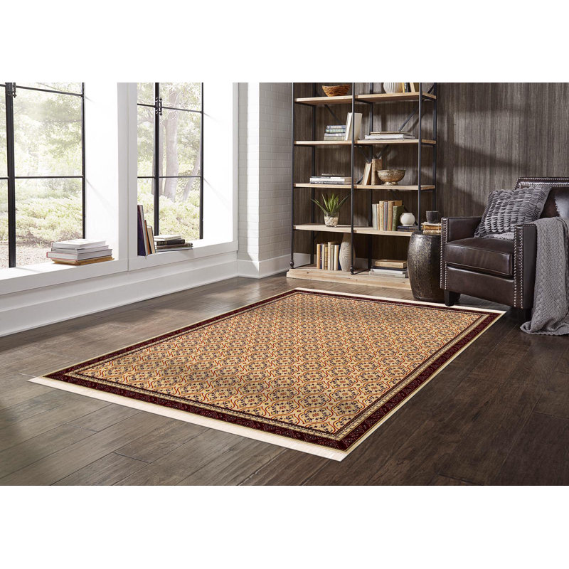 Malek Geometric Hand Woven Area Rug, Rectangle 100 x 160cm