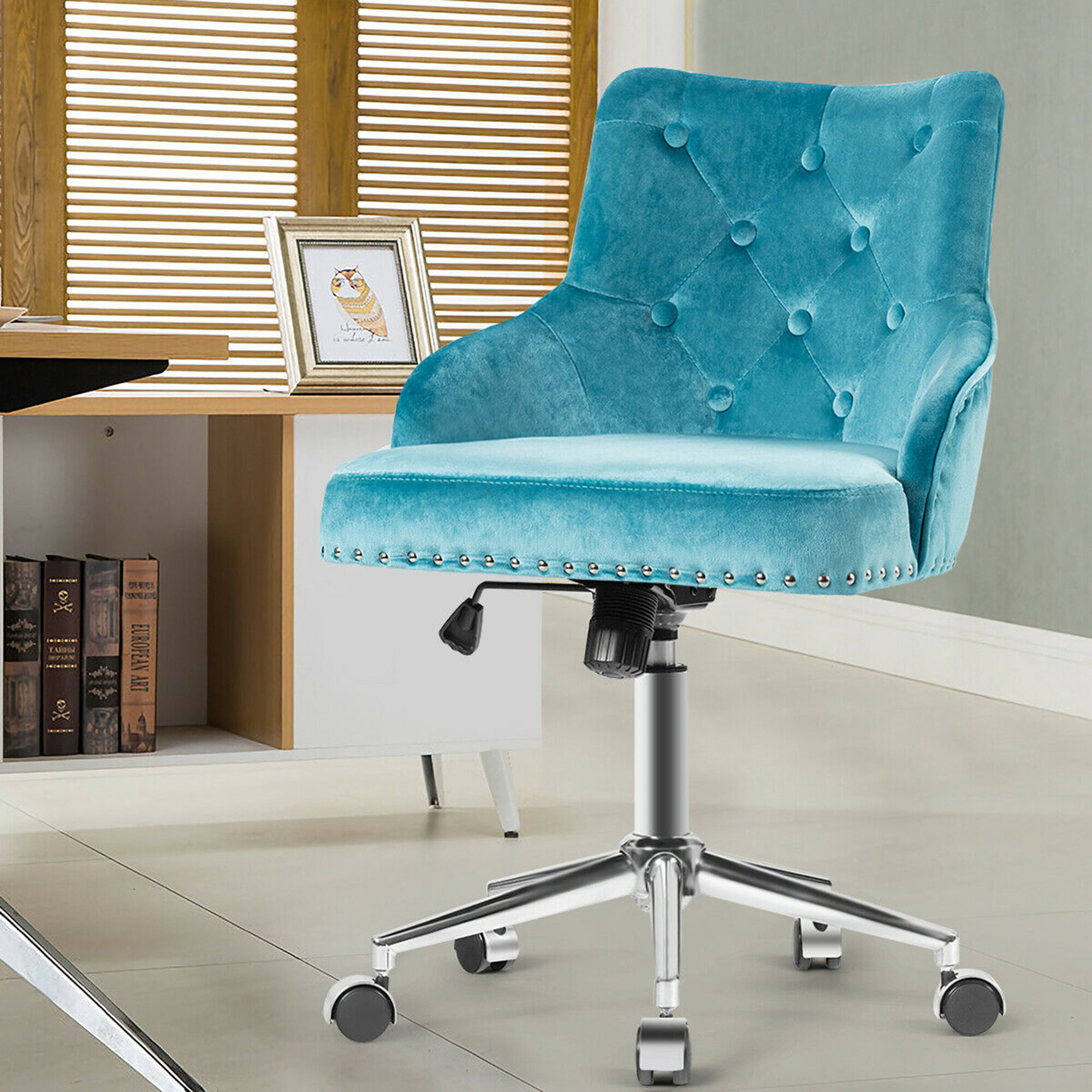 Chapdelaine velvet 2025 task chair