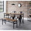 Wynn Solid Wood Bench