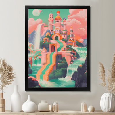 Morrone - Architecture, art mural sur toile