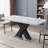 1 Piece Rectangular Dining Table Without Chair-2024150211-2024150209