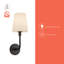 Applique murale 1 lumière pour salle de bain Tindra-66310571