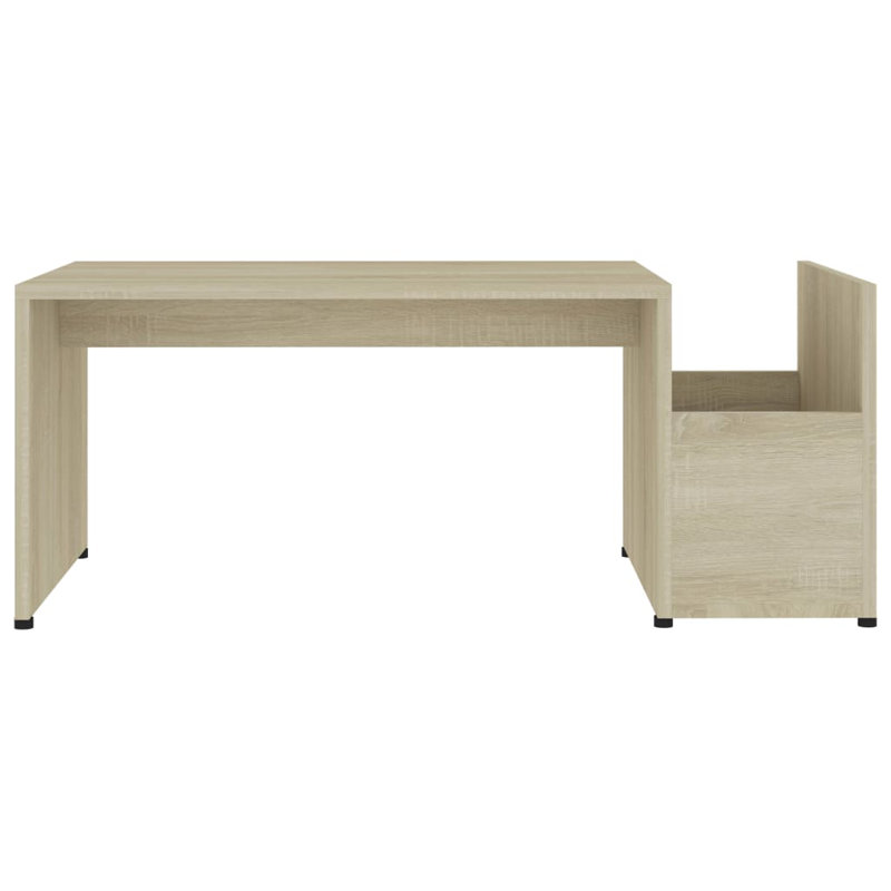 Bithia Four Leg Coffee Table, Sonoma Oak