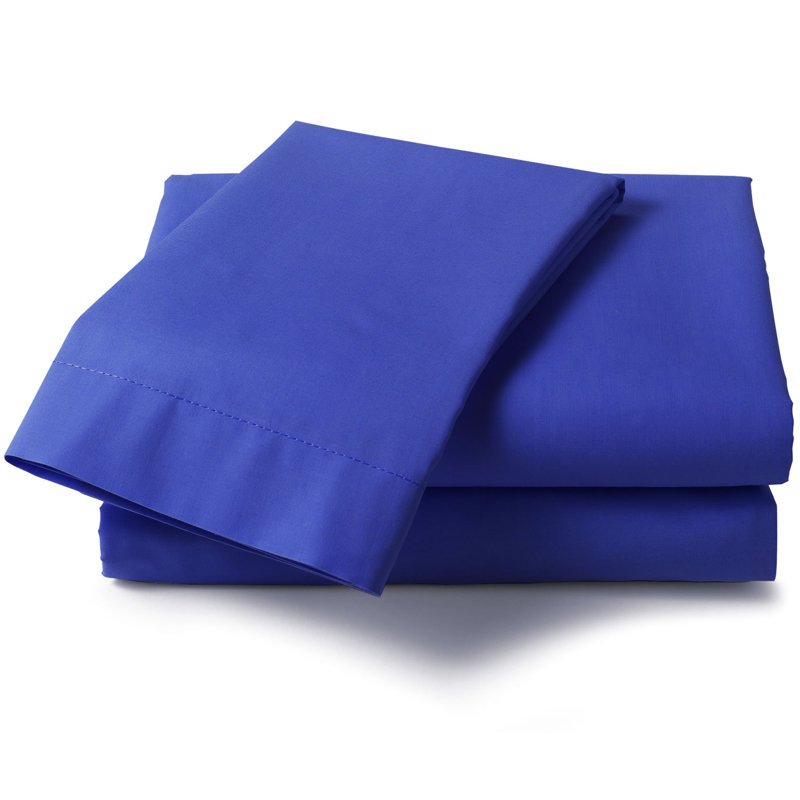 Symple Stuff Bed Valance, Double (4'6), Wedgewood