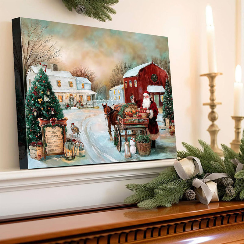 1 Piece Wrapped Canvas Wall Art
