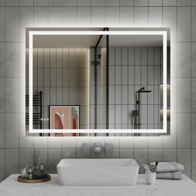 Miroir de salle de bain 48 po x 36 po Modern