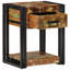 40cm W Solid Wood Bedside Table